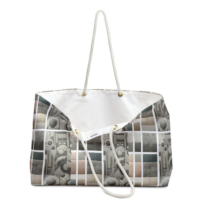 Tech Utility Chic Tech-Forward Minimalist Weekender Bag - 8404 Design-59