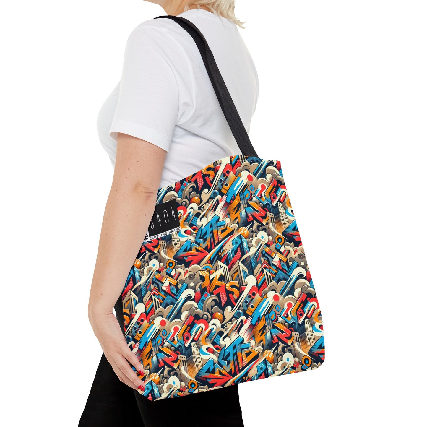 Neo-Traditional Street Art Modern Street Art Fusion Tote Bag - 8404 Design-44