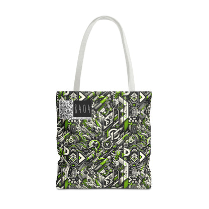 Graffiti Tech Fusion Bold Streetwear Fusion Tote Bag - 8404 Design-59