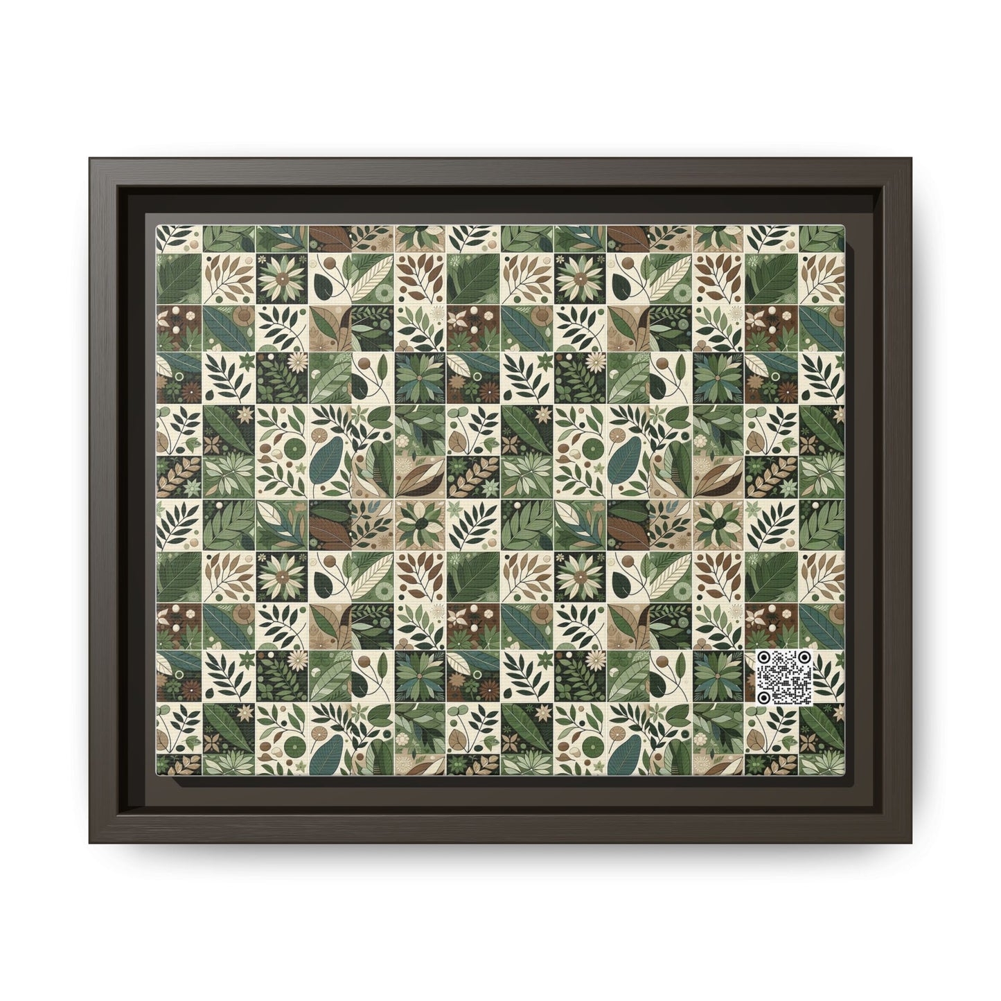 Streetwear Sustainability Environmentally Conscious Streetwear with a Natural Aesthetic Matte Canvas, Framed (multi-color) - 8404 Design-57 B