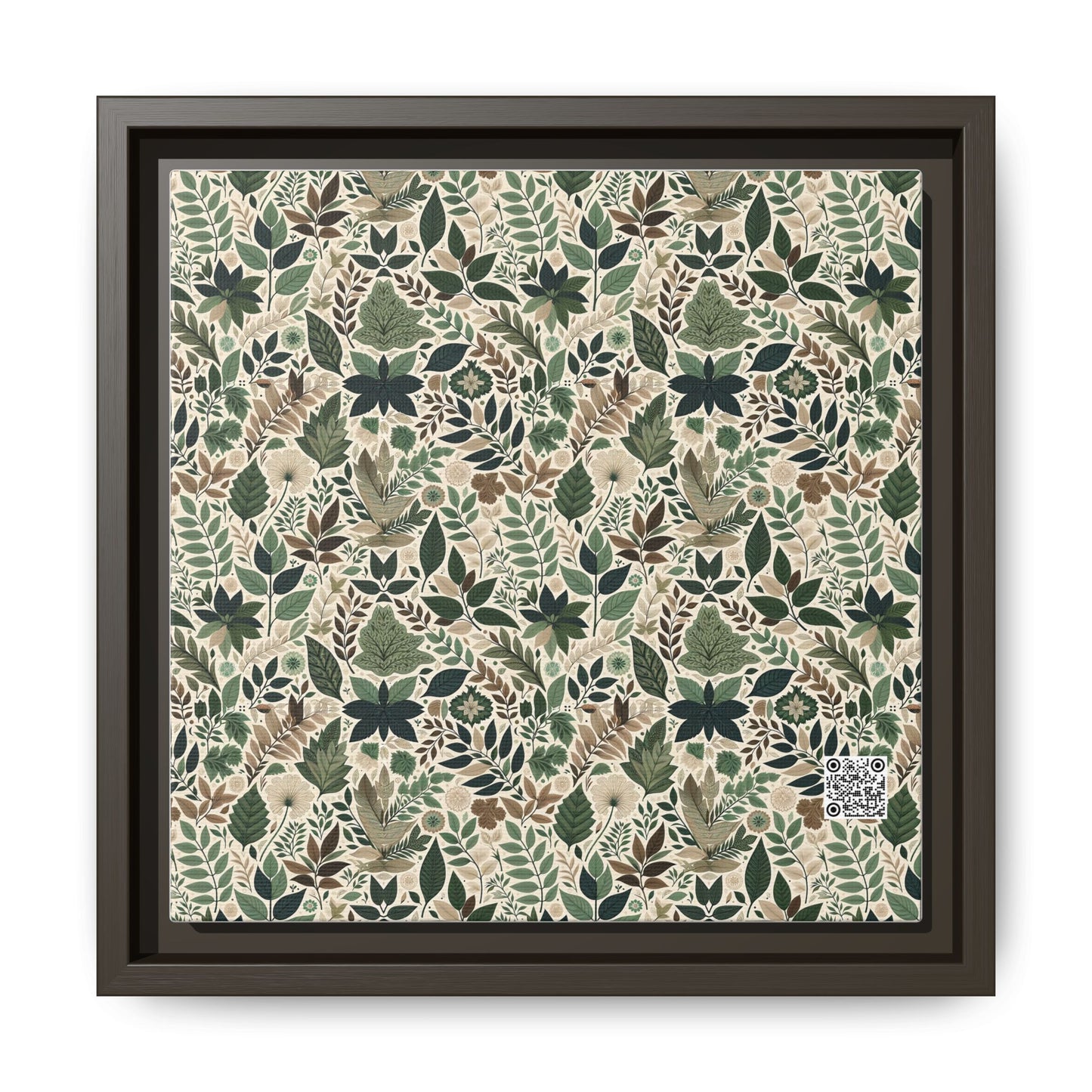 Streetwear Sustainability Environmentally Conscious Streetwear with a Natural Aesthetic Matte Canvas, Framed (multi-color) - 8404 Design-57 B