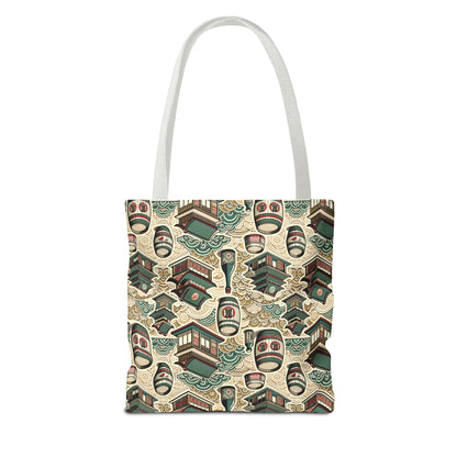 Cultural Artisanal Fusion Contemporary Cultural Elegance Tote Bag - 8404 Design-68