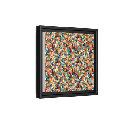 Digital Artistic Expression Artistic Streetwear Matte Canvas, Framed (multi-Color) - 8404 Design-46 B