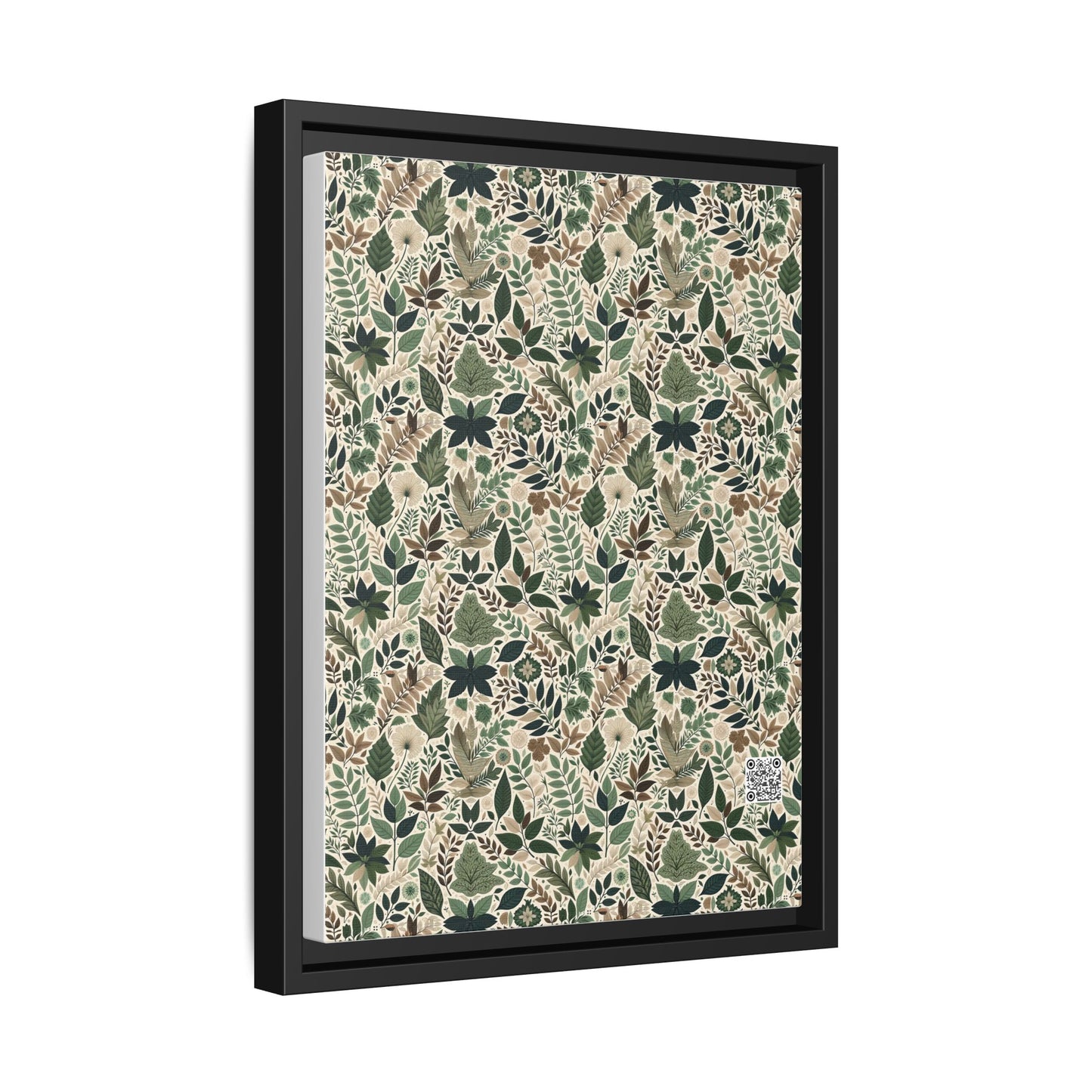 Streetwear Sustainability Environmentally Conscious Streetwear with a Natural Aesthetic Matte Canvas, Framed (multi-color) - 8404 Design-57 A