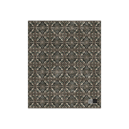 Cyber Garden Party Tech Garden Extravaganza Crushed Velvet Blanket - 8404 Design-66