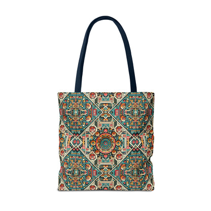 Cultural Fusion Tech Blend of Cultural Heritage With Tech-Inspired Elements Tote Bag - 8404 Design-74