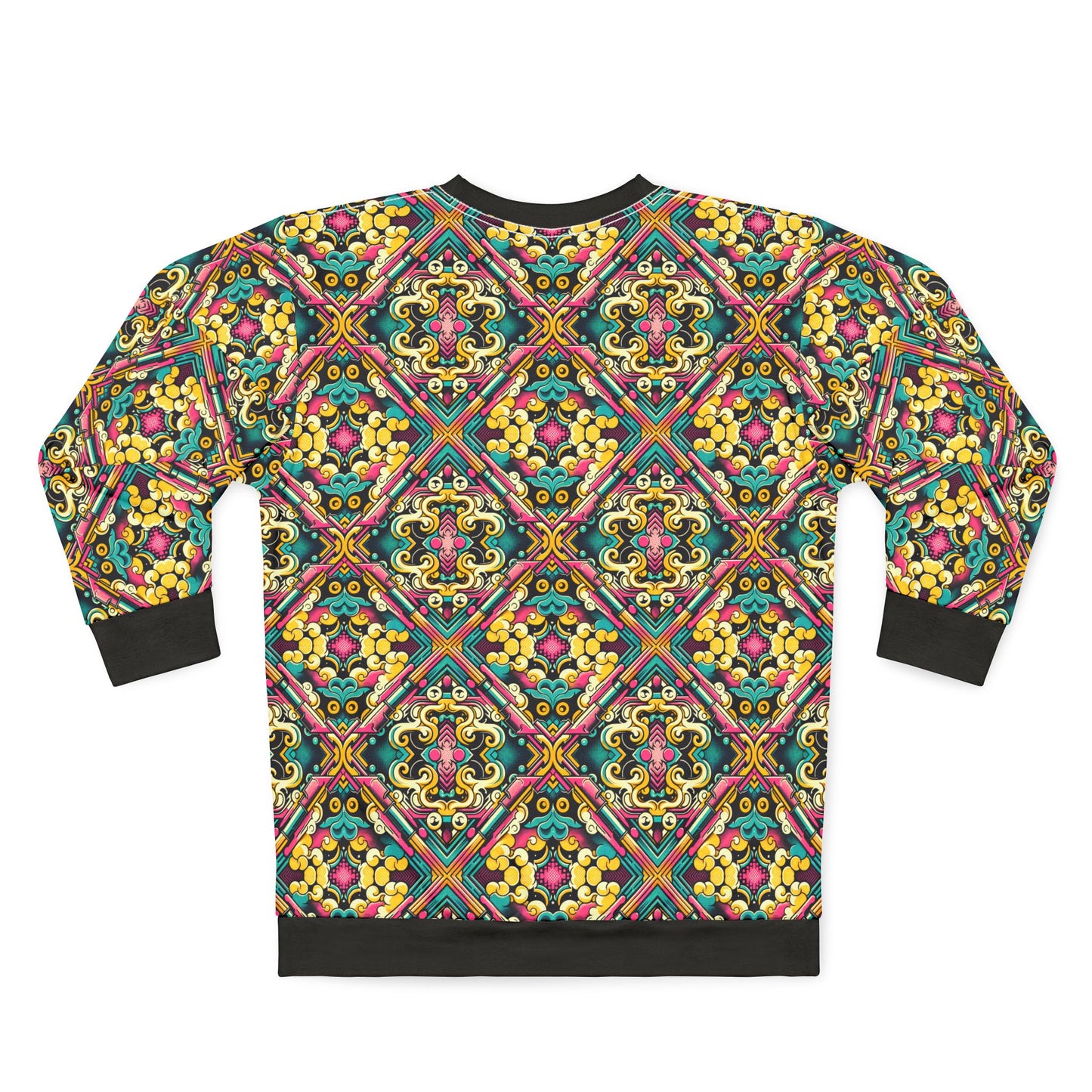 Neon Pop Art Revival Pop Culture Retro Sweatshirt - 8404 Design-59