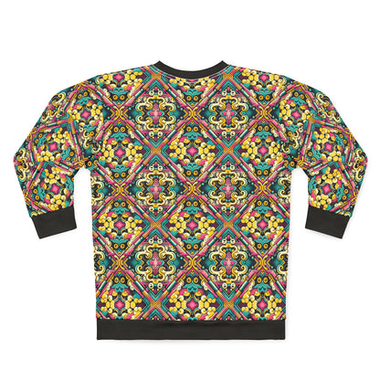 Neon Pop Art Revival Pop Culture Retro Sweatshirt - 8404 Design-59