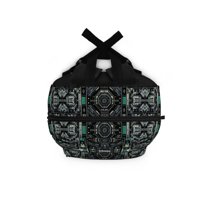 Tech Noir Tech-Forward Minimalism Backpack - 8404 Design-52