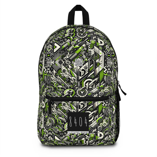 Graffiti Tech Fusion Bold Streetwear Fusion Backpack - 8404 Design-59