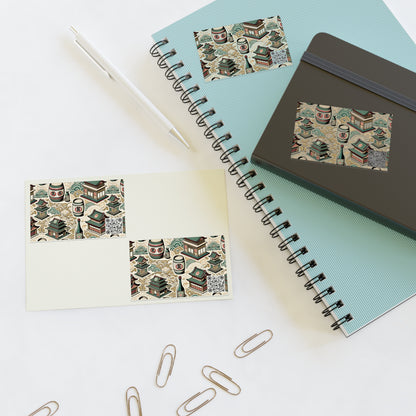 Cultural Artisanal Fusion Contemporary Cultural Elegance Sticker Sheets - 8404 Design-68