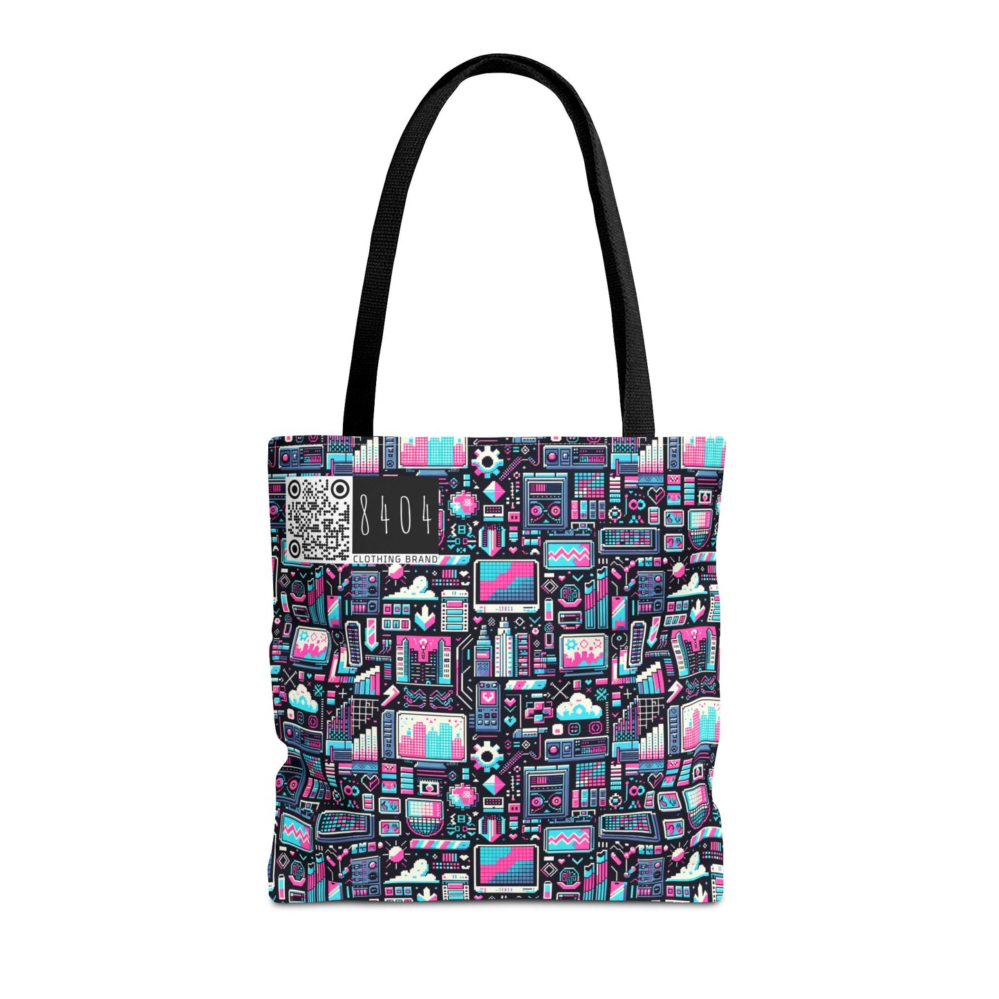 Digital Rebellion Youthful Streetwear with a Rebellious Digital Twist Tote Bag - 8404 Design-71