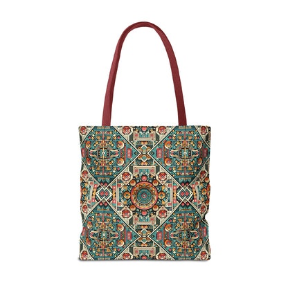 Cultural Fusion Tech Blend of Cultural Heritage With Tech-Inspired Elements Tote Bag - 8404 Design-74