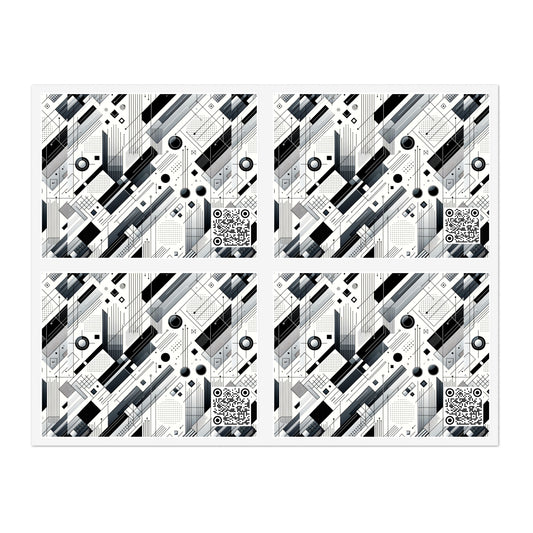 Digital Minimalism Minimalist Tech Sticker Sheets - 8404 Design-54