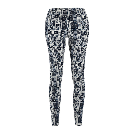 Minimalist Athleisure Minimalist Tech Women's Cut & Sew Casual Leggings - 8404 Design-60