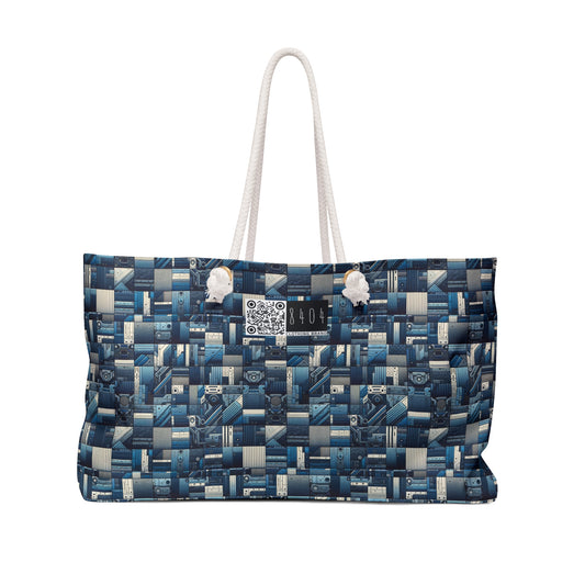 Tech-Inspired Utility Tech-Forward Streetwear With Utilitarian Edge Weekender Bag - 8404 Design-44