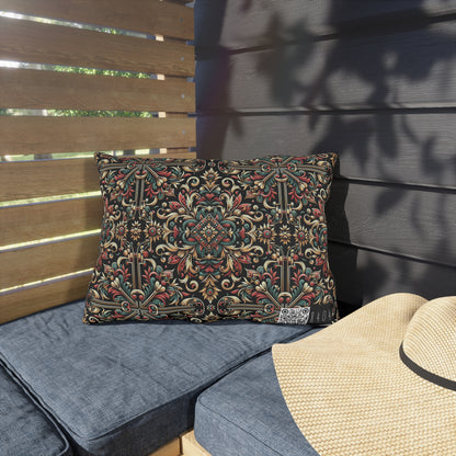 Streetwear Renaissance Artistic Clash of Old and New Outdoor Pillow - 8404 Design-46