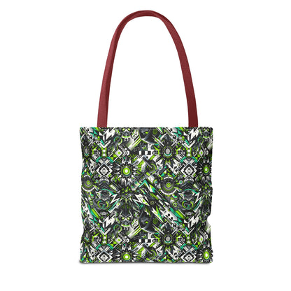 Graffiti Tech Fusion Bold Streetwear Fusion Tote Bag - 8404 Design-50