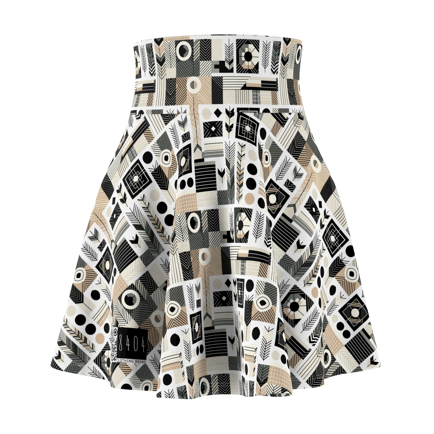 Elevated Athleisure Modern Sophistication With Sporty Elements Women's Skater Skirt - 8404 Design-57
