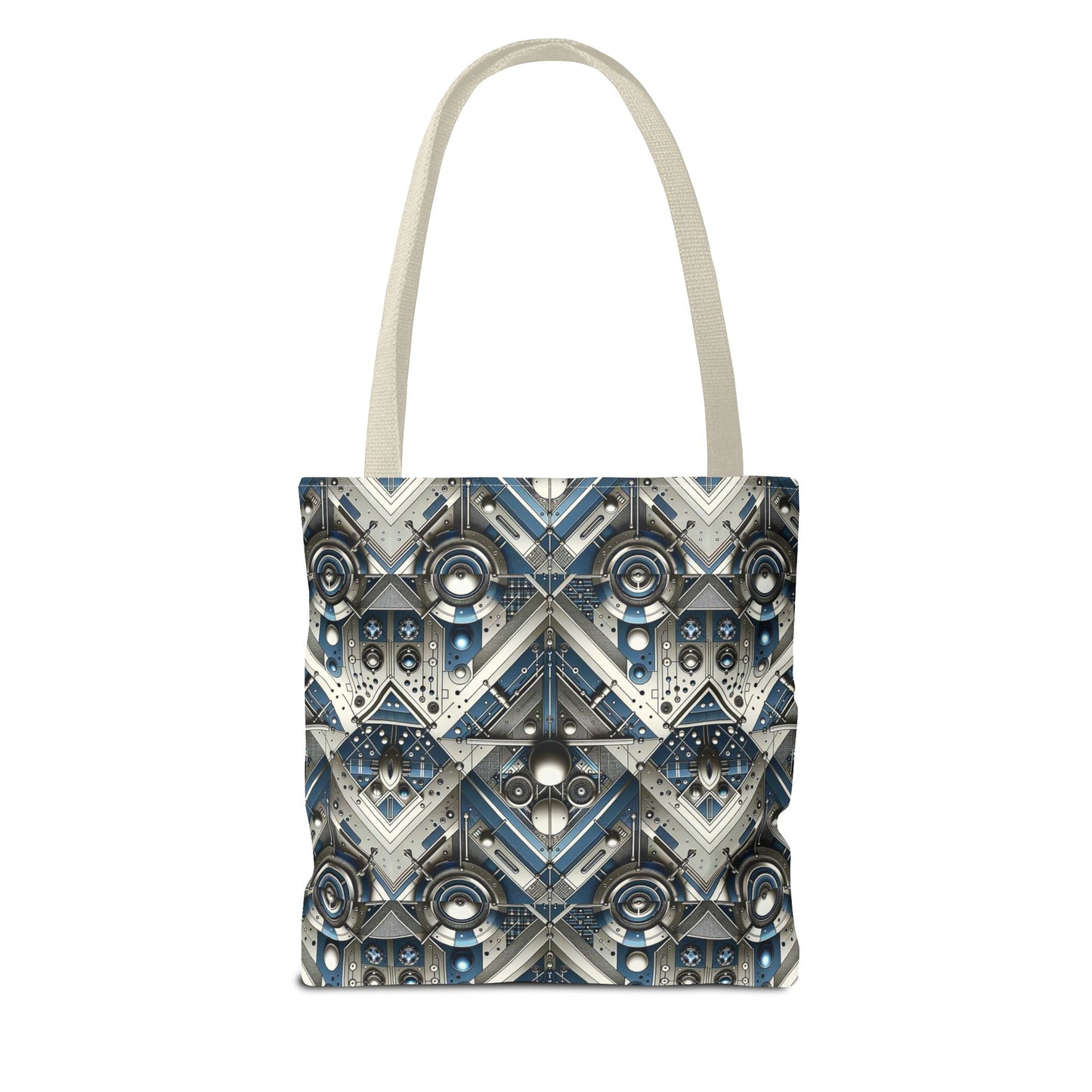 Tech Utility Fusion Tech-Forward Utility With a Futuristic Edge Tote Bag - 8404 Design-63