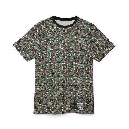 Skate Culture Revival Urban Retro Cool Unisex Cut & Sew Tee - 8404 Design-61