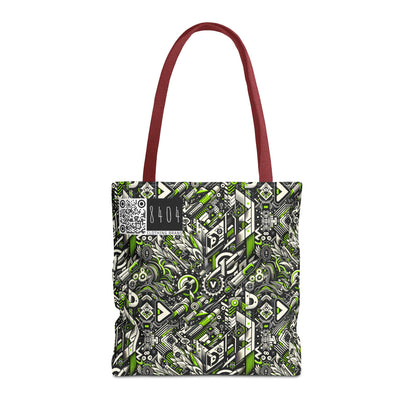 Graffiti Tech Fusion Bold Streetwear Fusion Tote Bag - 8404 Design-59