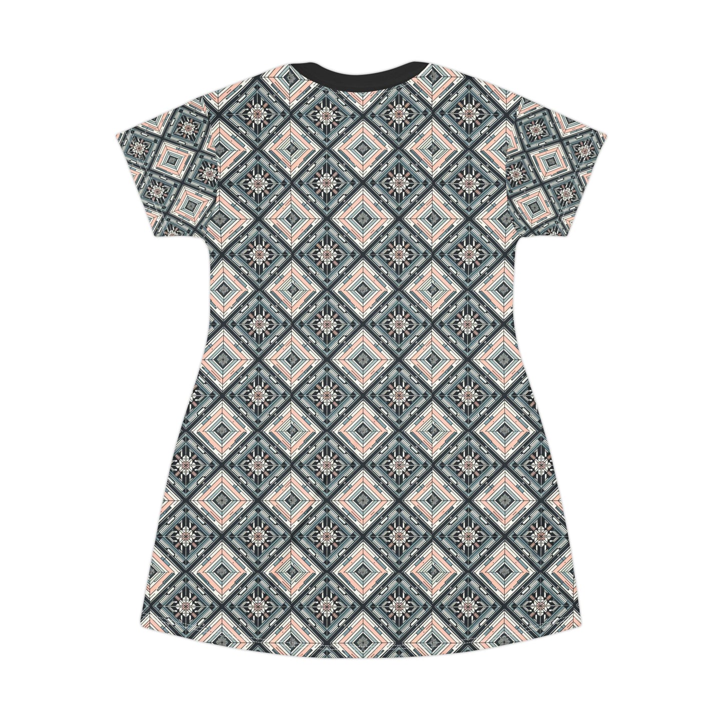 Tech Minimalism Minimalist Tech T-Shirt Dress - 8404 Design-60