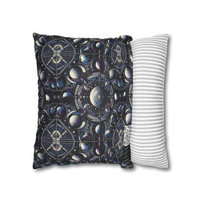 Tech Astronaut Tech-Forward Streetwear Meets Space Exploration Faux Suede Square Pillowcase - 8404 Design-46