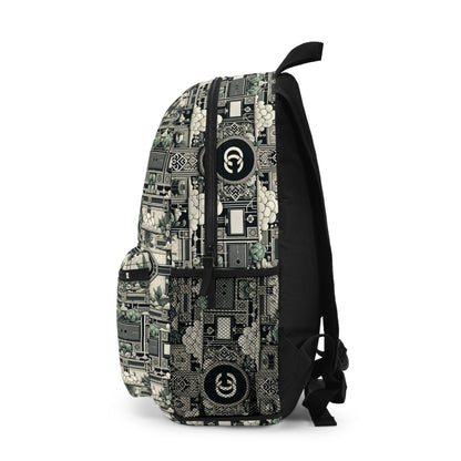 Cyber Garden Party Tech Garden Extravaganza Backpack - 8404 Design-54