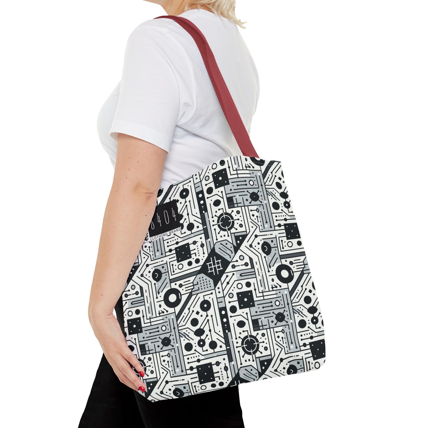 Digital Minimalism Minimalist Tech Tote Bag - 8404 Design-48