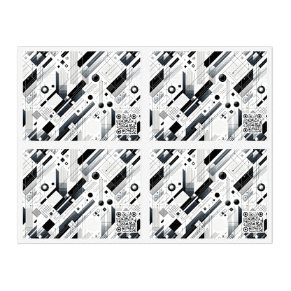 Digital Minimalism Minimalist Tech Sticker Sheets - 8404 Design-54