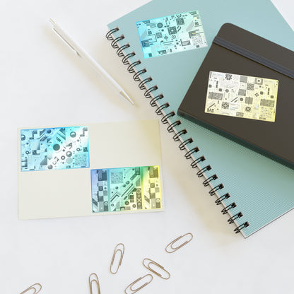 Digital Modern Minimalism Sticker Sheets - 8404 Design-88