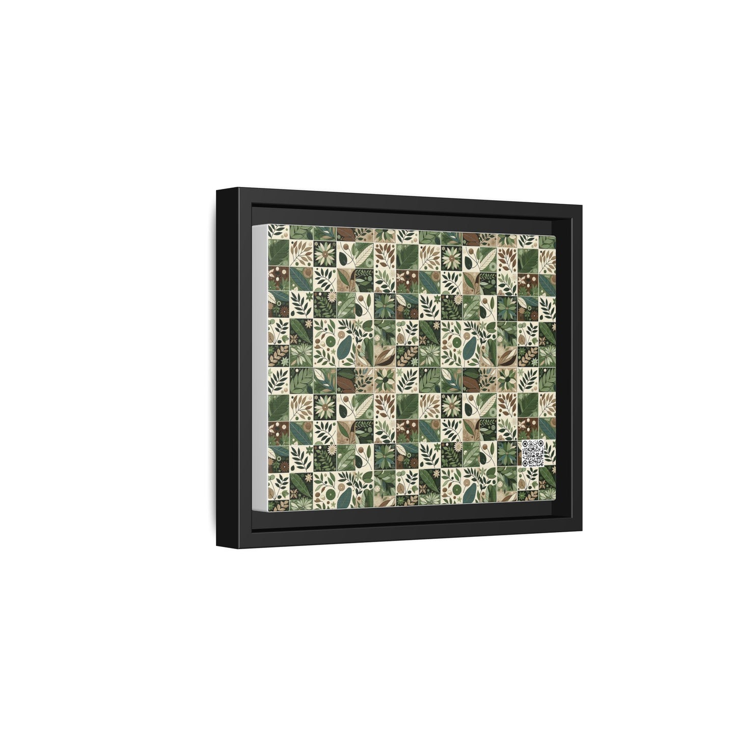 Streetwear Sustainability Environmentally Conscious Streetwear with a Natural Aesthetic Matte Canvas, Framed (multi-color) - 8404 Design-57 B