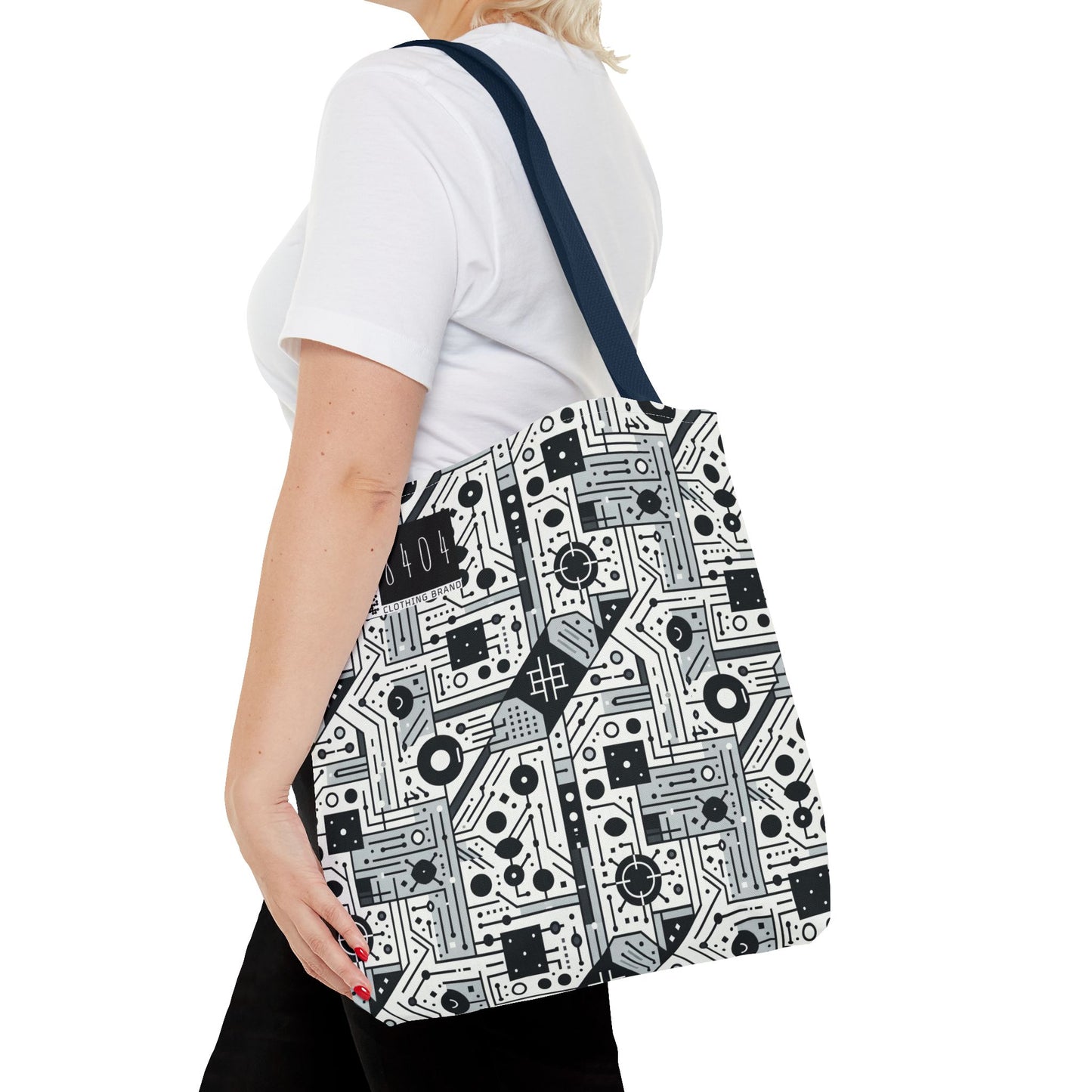 Digital Minimalism Minimalist Tech Tote Bag - 8404 Design-48