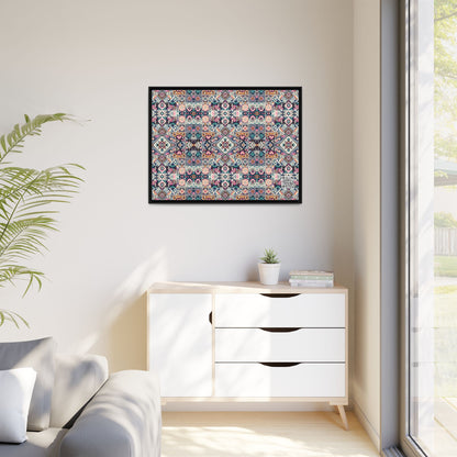 Matte Canvas, Framed (multi-Color) - 8404 Design-01