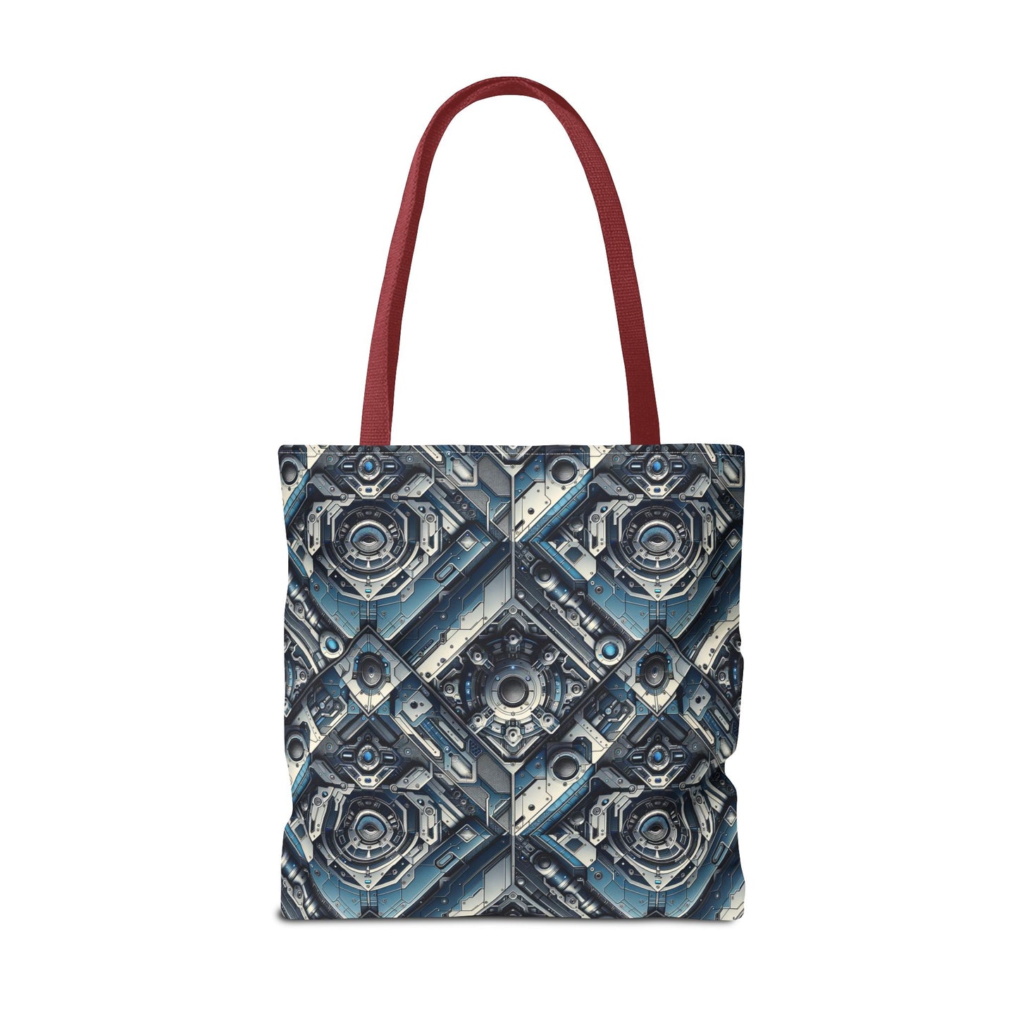 Tech Utility Fusion Tech-Forward Utility With a Futuristic Edge Tote Bag - 8404 Design-43