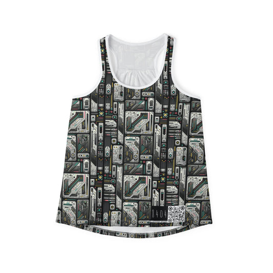 Tech Utility Gear Tech-Forward Minimalism Women's Tank Top - 8404 Design-45