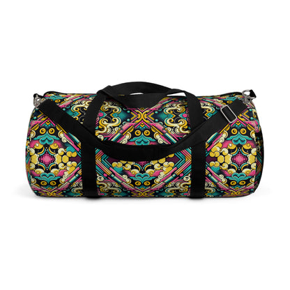 Neon Pop Art Revival Pop Culture Retro Duffel Bag - 8404 Design-59
