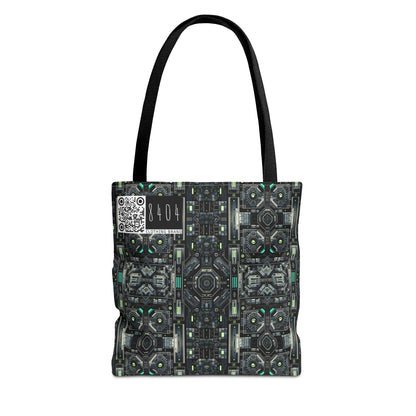 Tech Noir Tech-Forward Minimalism Tote Bag - 8404 Design-52