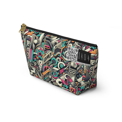 Digital Street Art Urban Street Style Accessory Pouch W T-bottom - 8404 Design-74