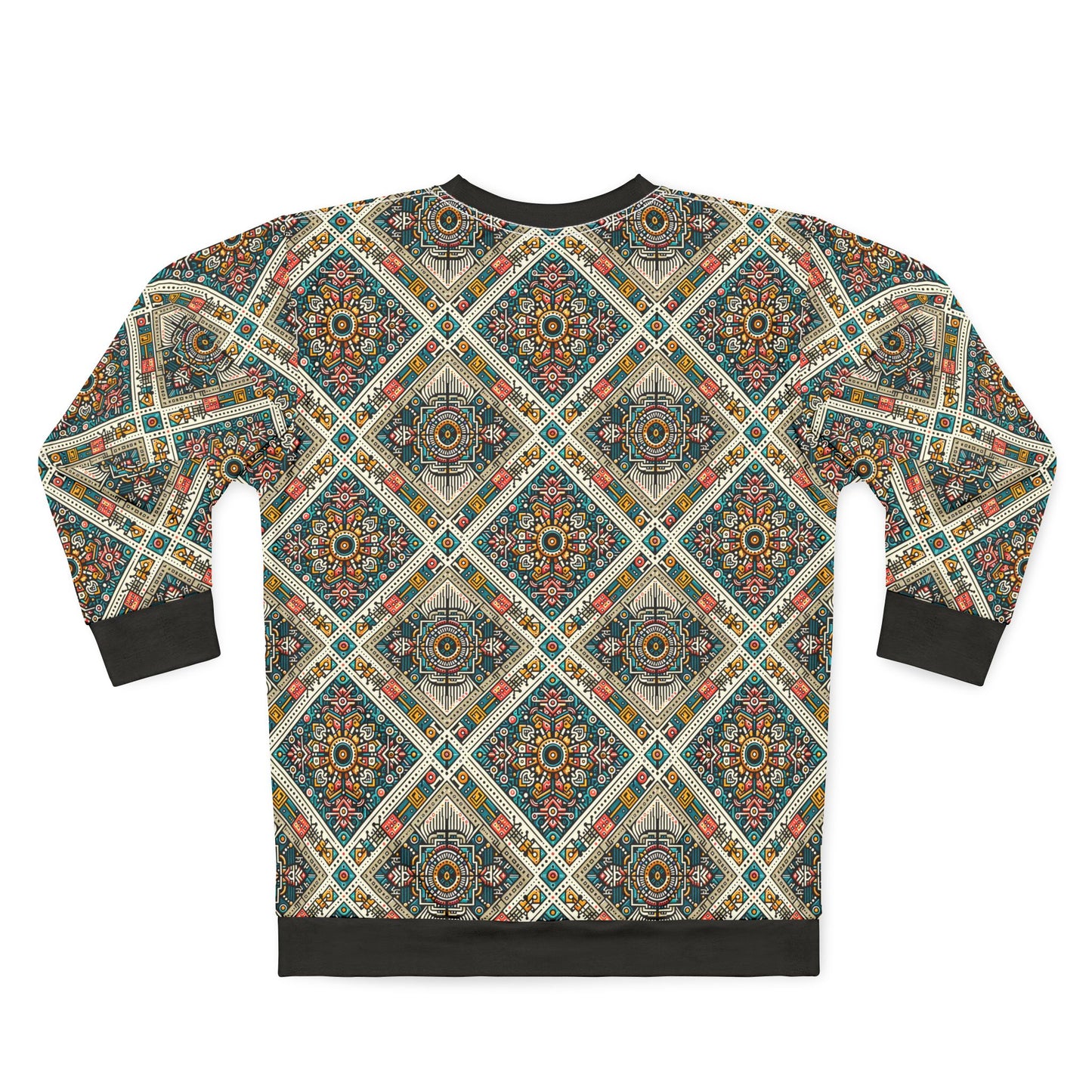 Cultural Fusion Tech Blend of Cultural Heritage With Tech-Inspired Elements Sweatshirt - 8404 Design-64