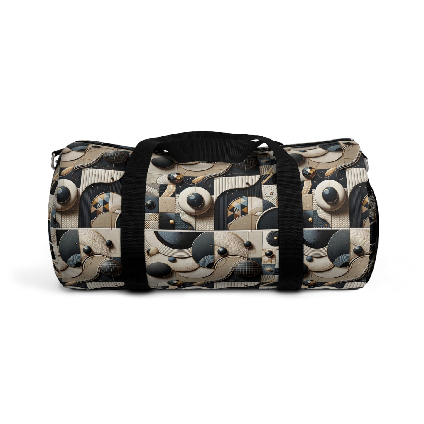 Tech-forward Luxe Streetwear Tech Luxe Fusion Duffel Bag - 8404 Design-71