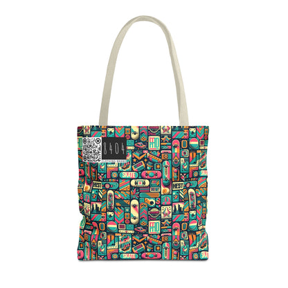 Skate Culture Revival Urban Retro Cool Tote Bag - 8404 Design-61