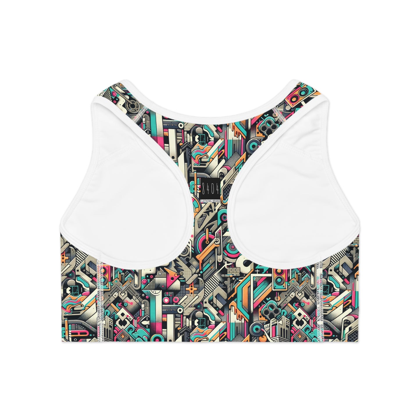 Digital Street Art Urban Street Style Sports Bra - 8404 Design-74