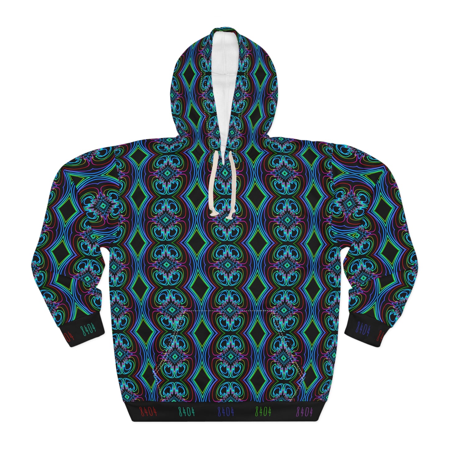 8404's Unisex Adult "Diamond Trance" Fashion Pullover Hoodie