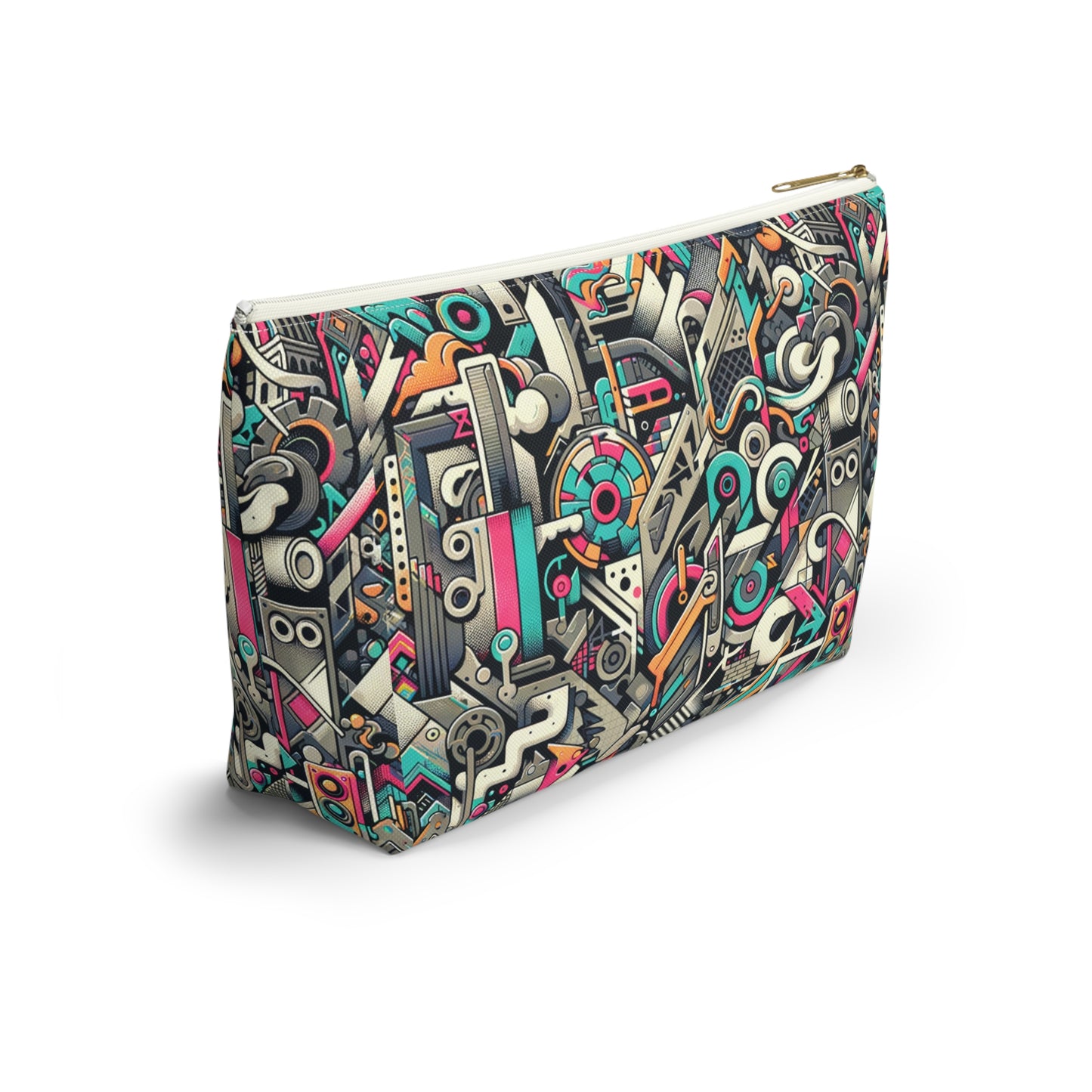 Digital Street Art Urban Street Style Accessory Pouch W T-bottom - 8404 Design-74