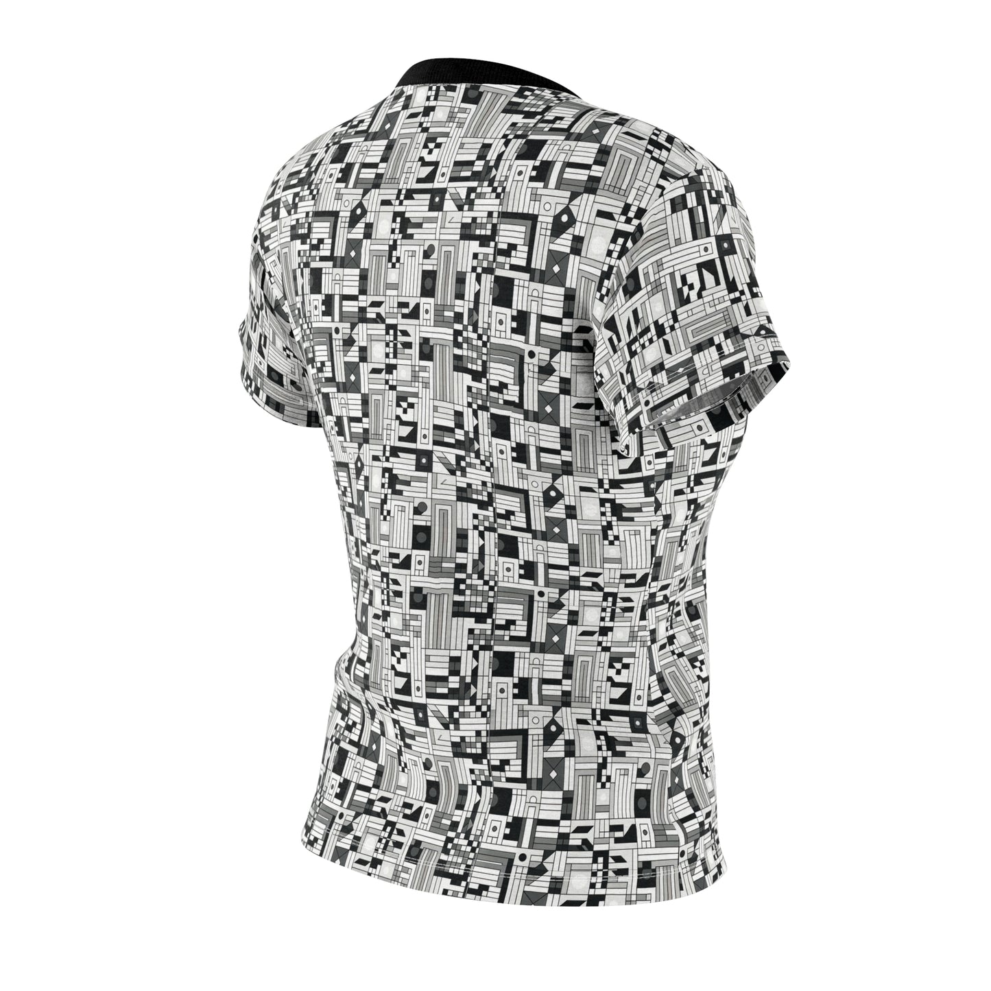 Digital Minimalism Minimalist Tech Women's Cut & Sew Tee - 8404 Design-43