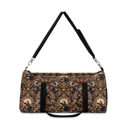 Digital Renaissance Luxurious Streetwear Inspired By Classical Art With a Modern Twist Duffel Bag - 8404 Design-64