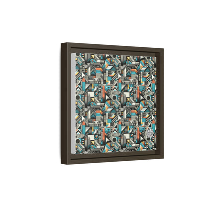 Digital Street Art Urban Street Style Matte Canvas, Framed (multi-color) - 8404 Design-81 B