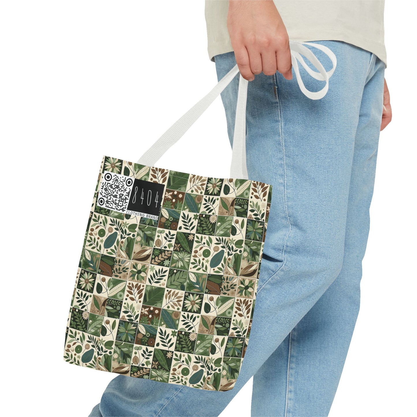 Streetwear Sustainability Environmentally Conscious Streetwear with a Natural Aesthetic Tote Bag - 8404 Design-57
